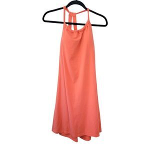 Prana Quinn Inner Shelf Bra Athletic Dress in Coral Size Medium